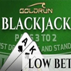 Blackjack Low Bets slot logo by Holland Power Gaming at Spinania Casino