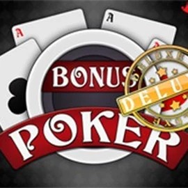 Bonus Poker Deluxe - 3 Hands slot visual from RTG (Reel Time Gaming) available on spinania-casino.gr.com