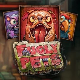 Fugly Pets game by Stakelogic – logo hosted on Spinania Casino