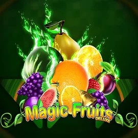Magic Fruits Deluxe game by Wazdan – logo hosted on Spinania Casino