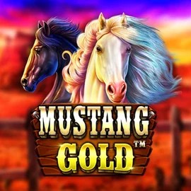 Mustang Gold logo – Slots by Pragmatic Play at Spinania Casino