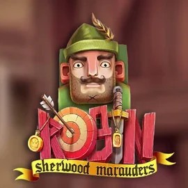 Robin Sherwood Marauders slot logo by Yggdrasil at Spinania Casino